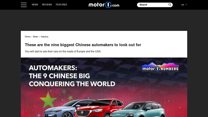 Image of These are the nine biggest Chinese automakers to look out for