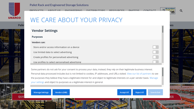 Home - Pallet Rack and Engineered Storage Solutions