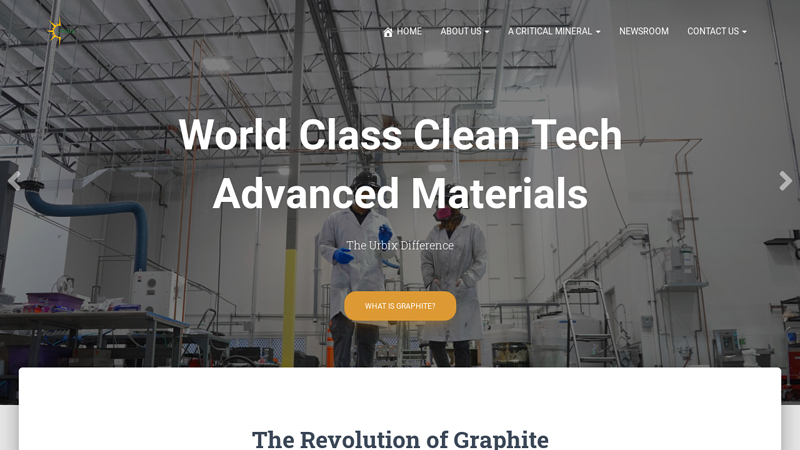 Urbix, Inc. | Graphite Processing