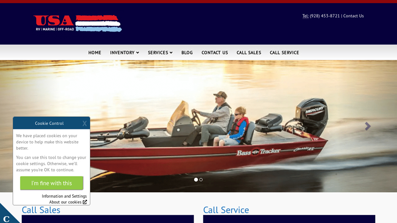 Tracker Boats, ATVs, Golf Carts in Lake Havasu | USA RV & Marine