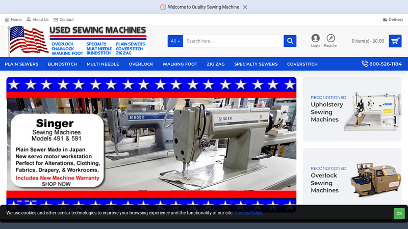 Used Sewing Machines USA