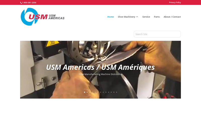 USM Americas ~ Shoemaking Machinery Sales & Service - USM-Americas