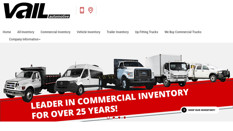 Vail Automotive Sell Commercial Trucks, Pickup Trucks & More