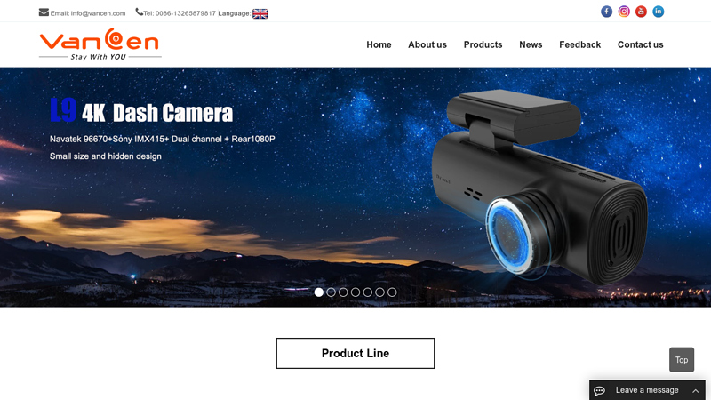 VANCEN - Professional DashCams Manufacturer