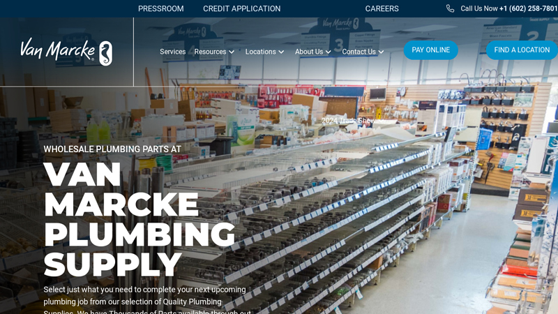 Van Marcke Plumbing Supply | Wholesale Plumbing Supplies