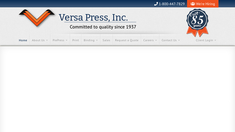 Versa Press, Inc.