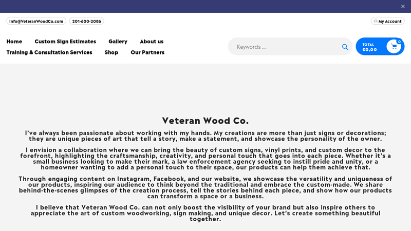 Veteran Wood Co.: Custom 3D Signs, Art & Woodwork - Morris County, NJ