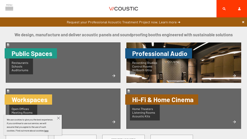 Vicoustic C Innovative Acoustic Solutions