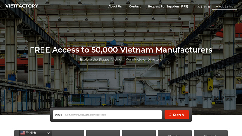 Viet Factory  Vietnam Biggest Manufacturer Directory