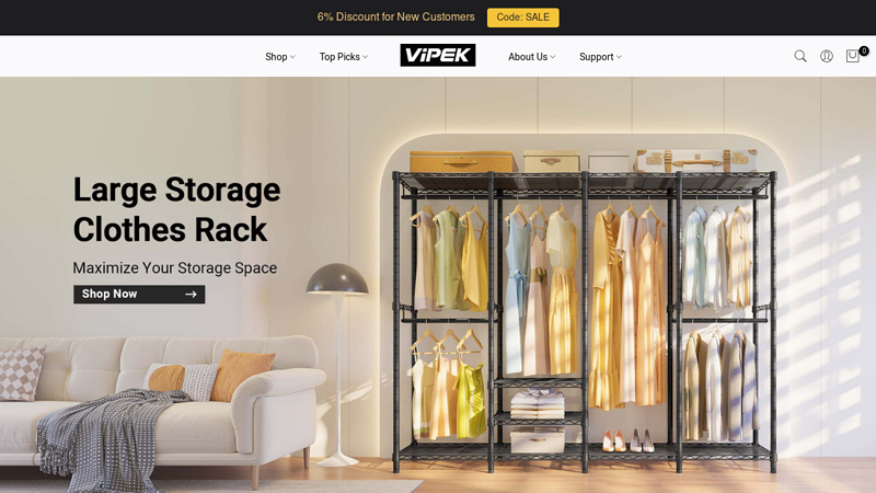 ViPEK Heavy Duty Garment Rack