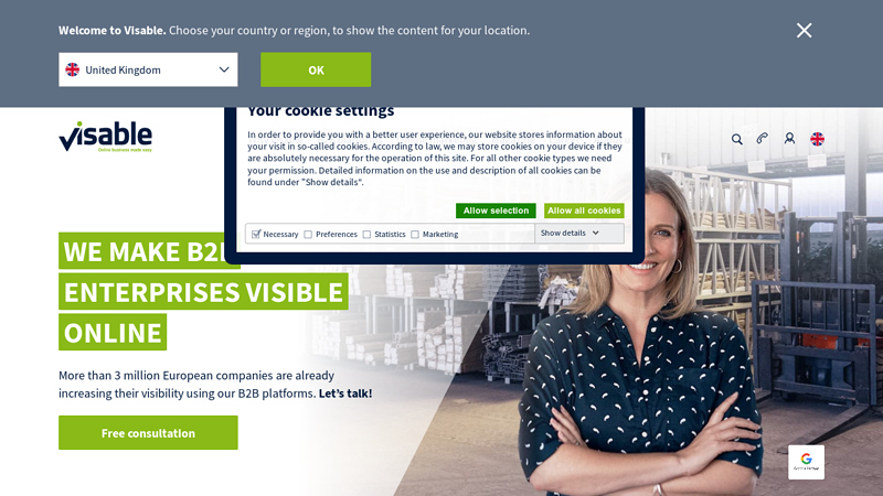 Visable: your B2B specialist for online visibility | Visable