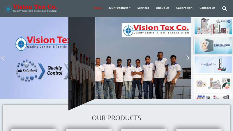 Vision Tex Co. a leading lab testing equipment & machinery supplier for textiles in Bangladesh