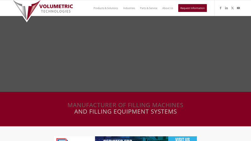 Liquid Filling Machines Manufacturer | Volumetric Technologies