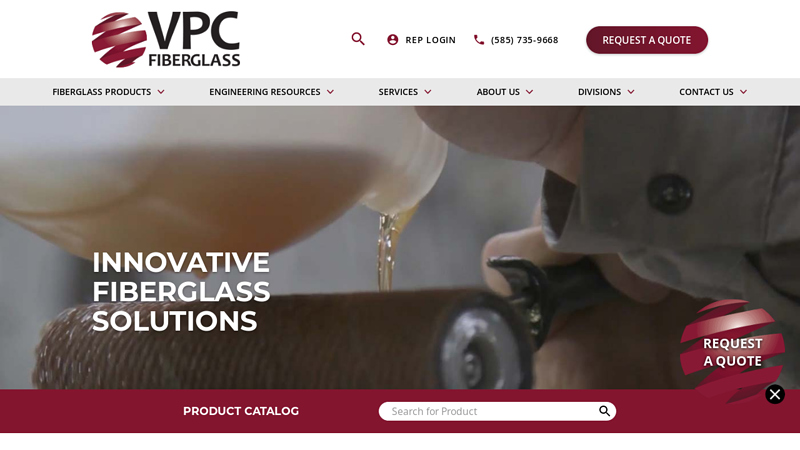 Virtual Polymer Compounds | Fiberglass Solutions | VPC Fiberglass