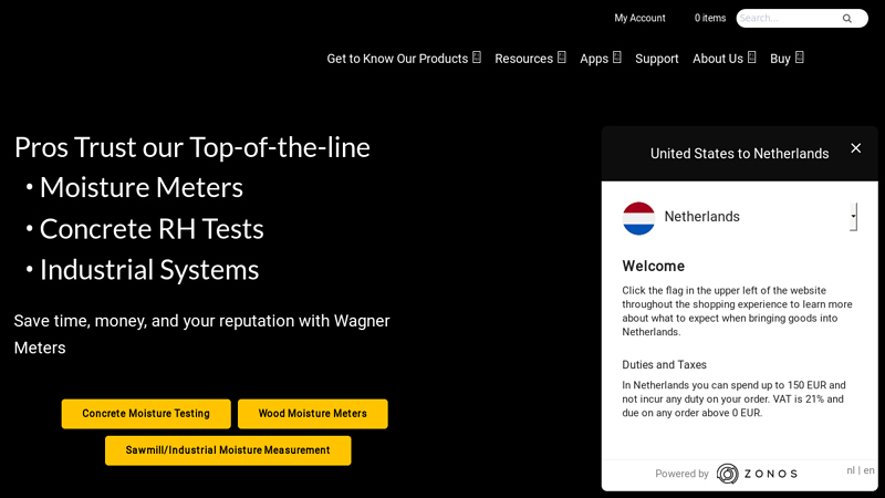 Wagner Meters - World Leader In Moisture Measurement