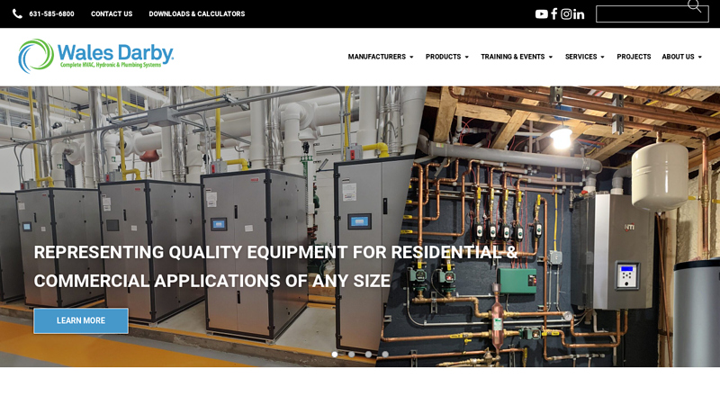 Complete HVAC, Hydronic & Plumbing Systems - Wales Darby