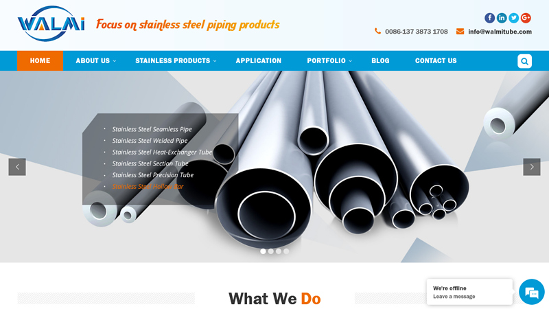 Stainless Steel Tube Manufacturers In China - Walmitube