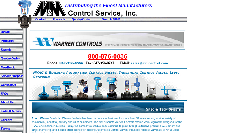 Warren Controls | AUTHORIZED PARTS DEALER