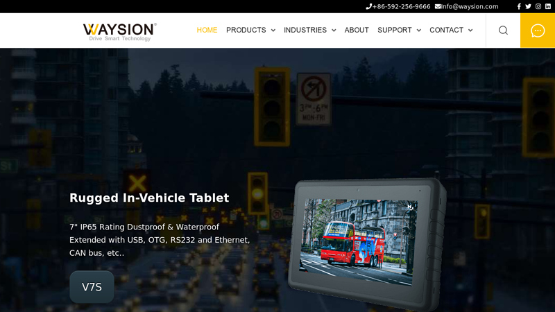 Rugged Tablet Manufacturer & Mobile Data Terminals Supplier-Waysion