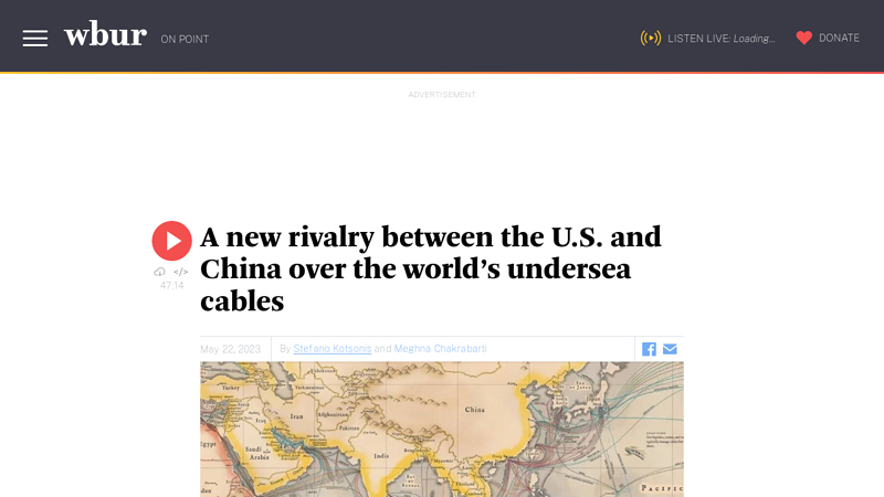 Image of A new rivalry between the U.S. and China over the world