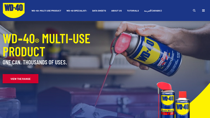 WD-40 Lubricants, Degreasers, Rust Removal Products