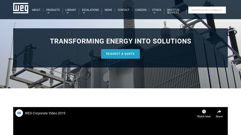 WEG Transformers USA: Transforming Energy Into Solutions