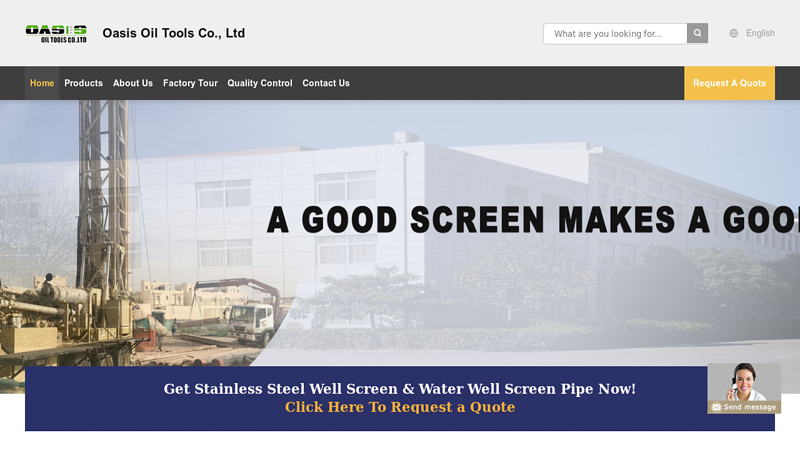 Quality Stainless Steel Well Screen & Water Well Screen Pipe factory from China