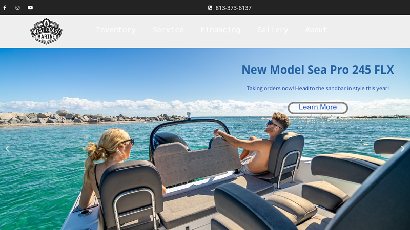 New Bay Boats - West Coast Marine, Tampa FL