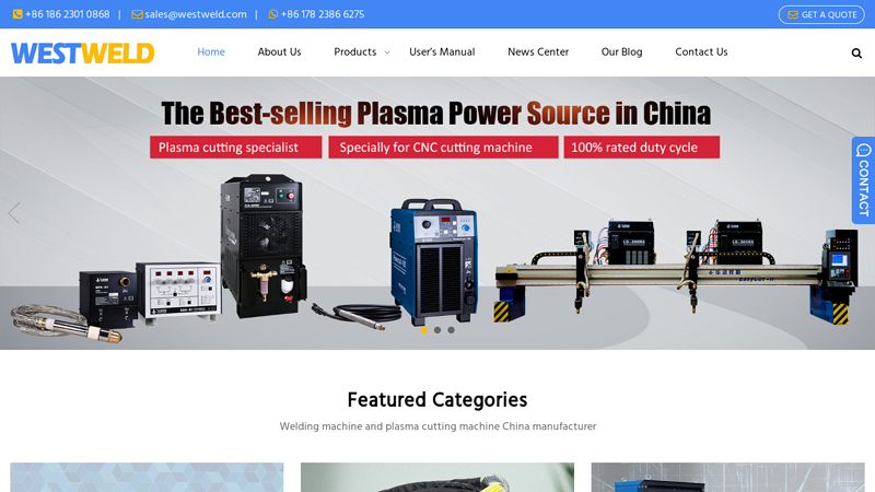 Professional welding machine and plasma cutting machine China manufacturer