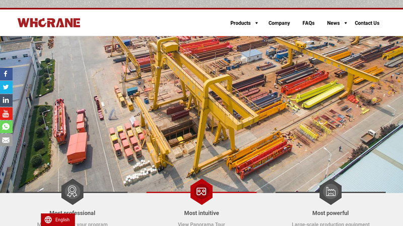 Image of Professional Overhead Crane Manufacturer in China