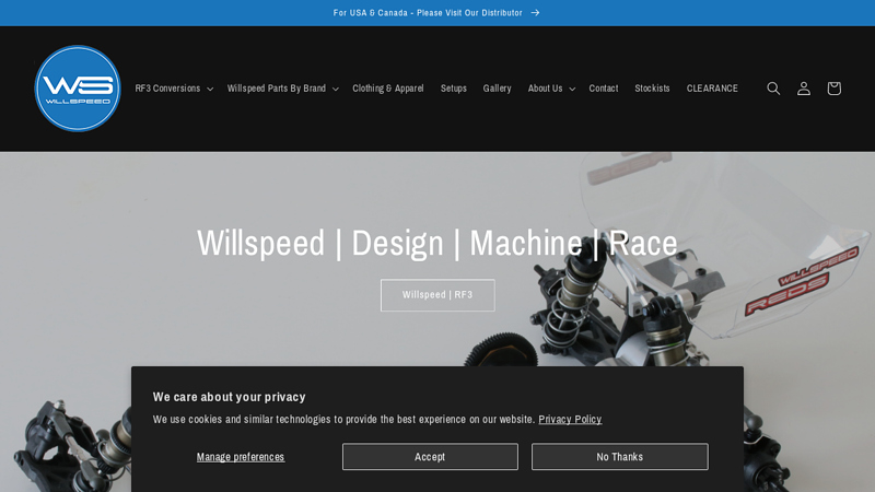 Willspeed | Design | Machine | Race