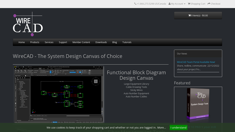 WireCAD System Design Tools