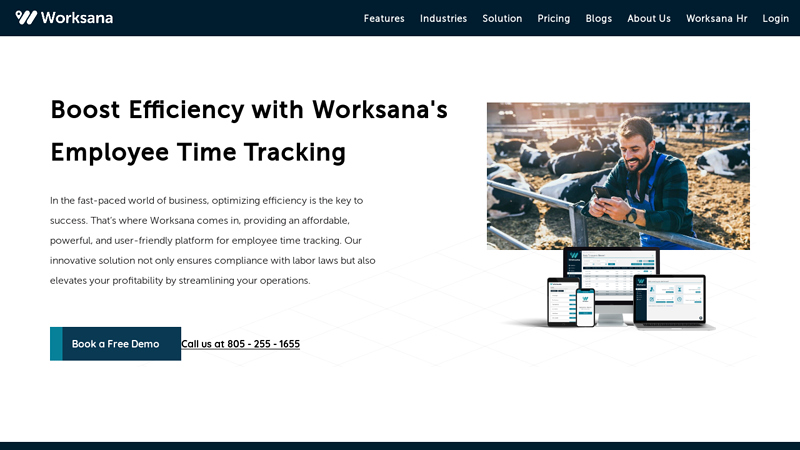 Worksana - Time card management and employee tracking solution