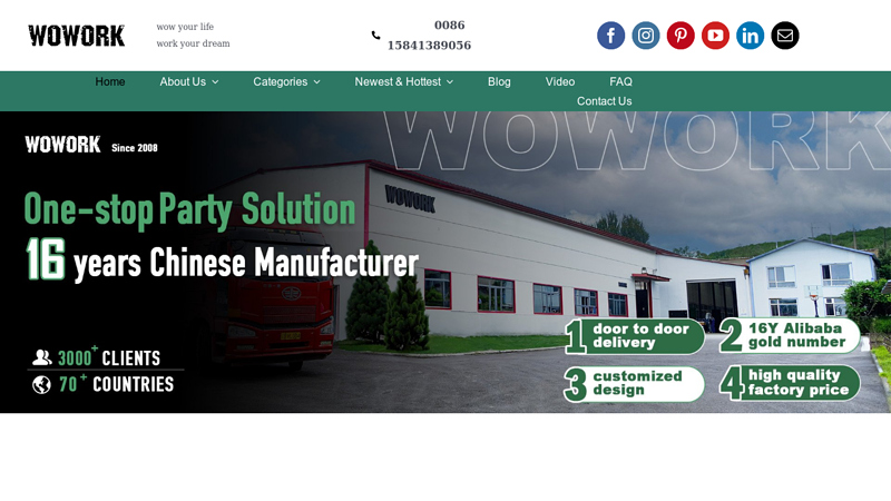 WOWORK- 16 years one-stop Chinese direct factory of party decoration