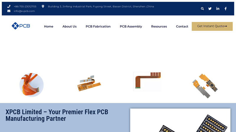 Image of Quick-turn Flexible PCB Supplier | Complex Flexible PCB Fabrication ...