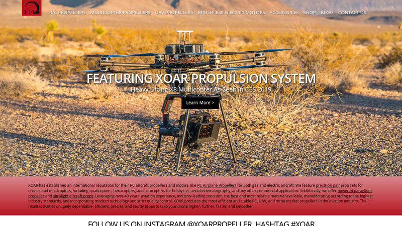 Propeller - Airplane Propeller for Drone Motors & Multicopters | XOAR