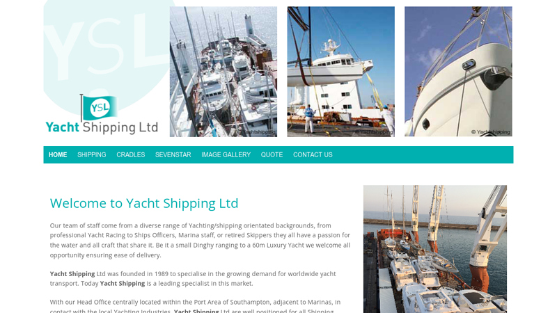 Yacht Shipping | Specialise in the Shipping of Yachts