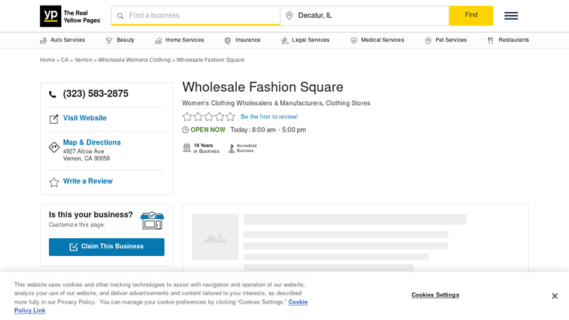 Image of Wholesale Fashion Square