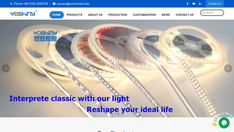 Image of LED Strip Lighting | LED Strip Light Manufacturer in China