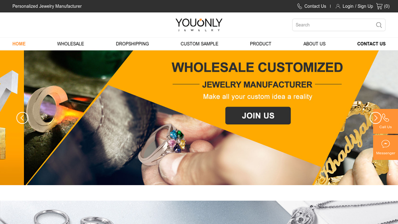 Wholesale & Dropshipping Customized Jewelry-Best Price Offered | Youonlyjewelry