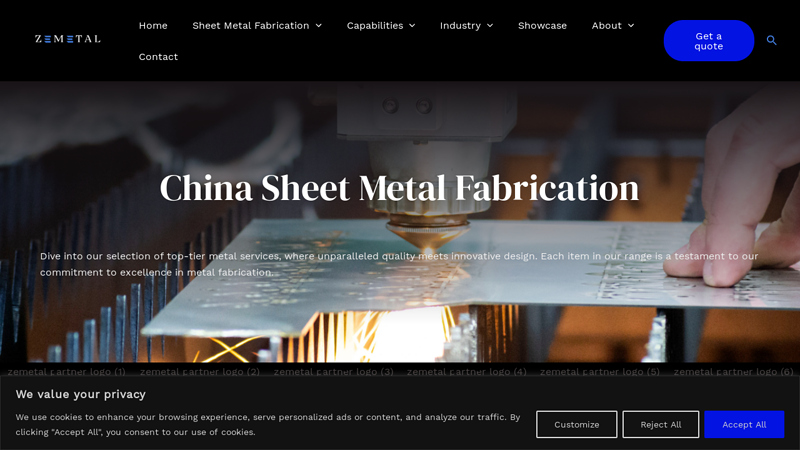 Image of China Sheet Metal Fabrication | Zemetal