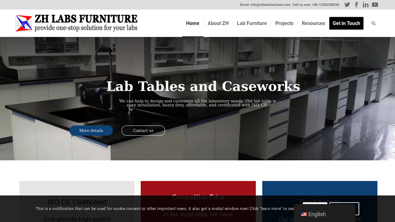 Laboratory Furniture Manufacturer& Supplier | ZH Lab Furniture