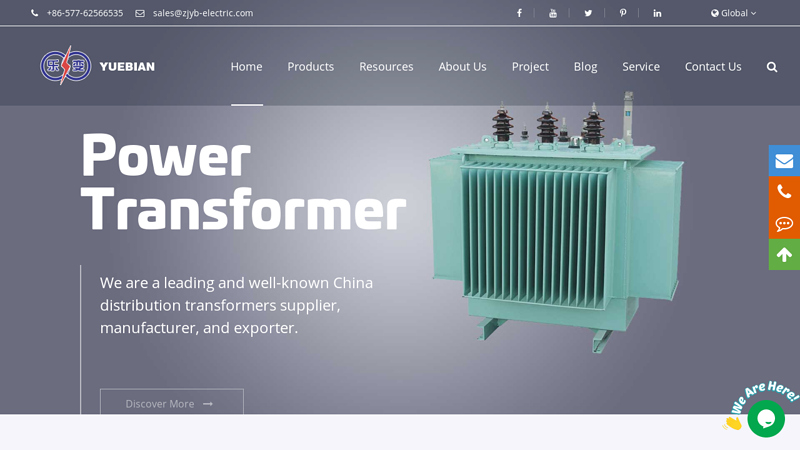 Dry Type & Oil Immersed Power Transformer, Distribution Transformer Supplier