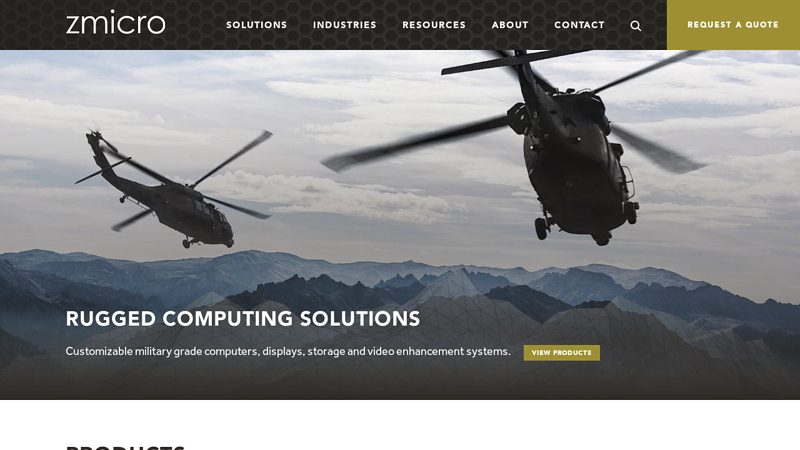 Rugged Computing Solutions: Computers, Displays, Servers | ZMicro