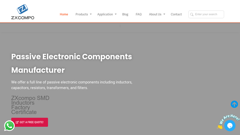 Zxcompo Electronics Co., Ltd. | Reliable manufacturer of inductors, capacitors, and common mode chokes for the automotive, medical, and industrial industries.