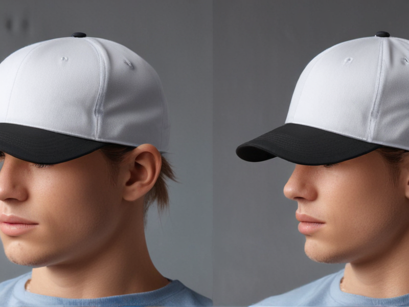 fitted cap blank