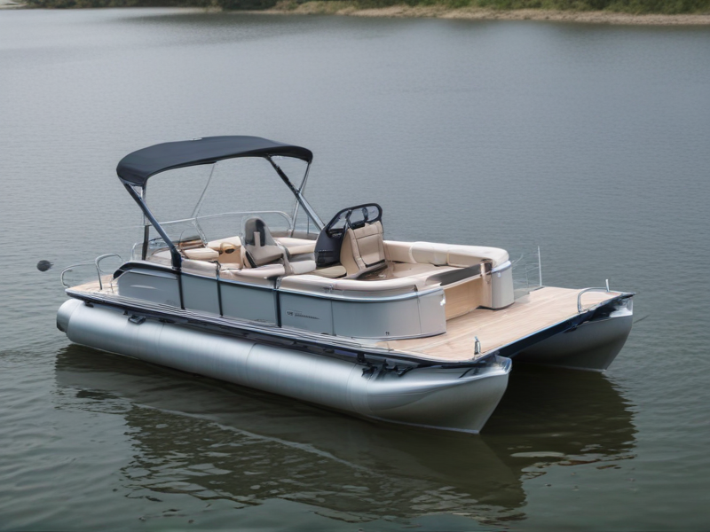 electric pontoon boat