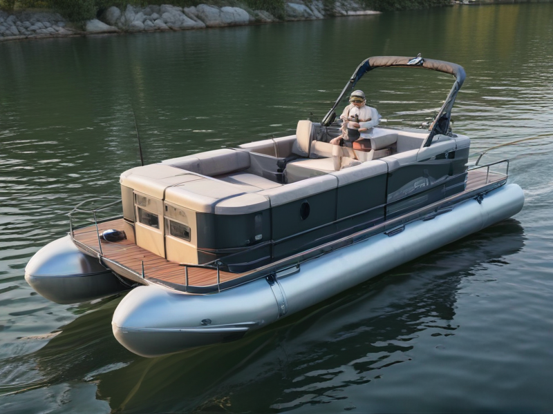 electric pontoon boat