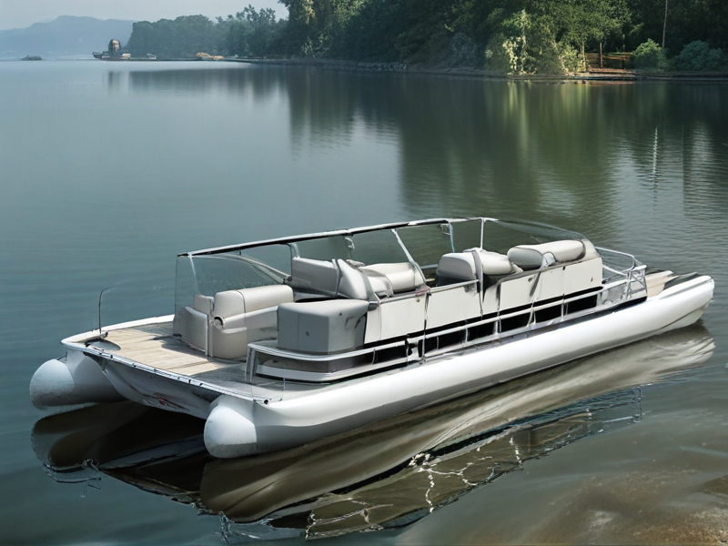 electric pontoon boat