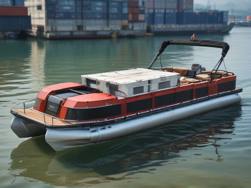 electric pontoon boat